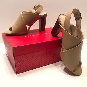 Kelly & Katie 6.5 Tan Leather Sandals